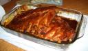 Pork ribs, mostly whole